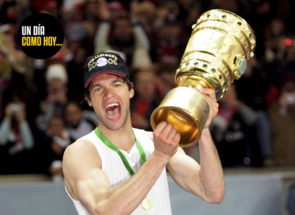 26 de septiembre de 1976. Nace Michael Ballack, centrocampista multicampeón con el Bayern