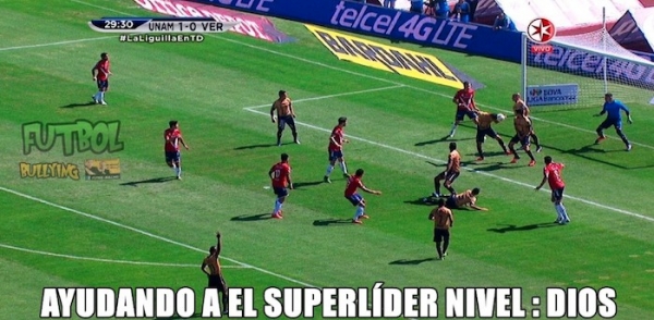 El aliado de Pumas en memes. 