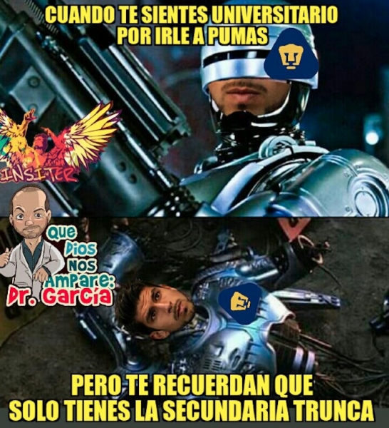 El aliado de Pumas en memes. 