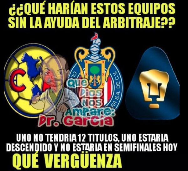 El aliado de Pumas en memes. 