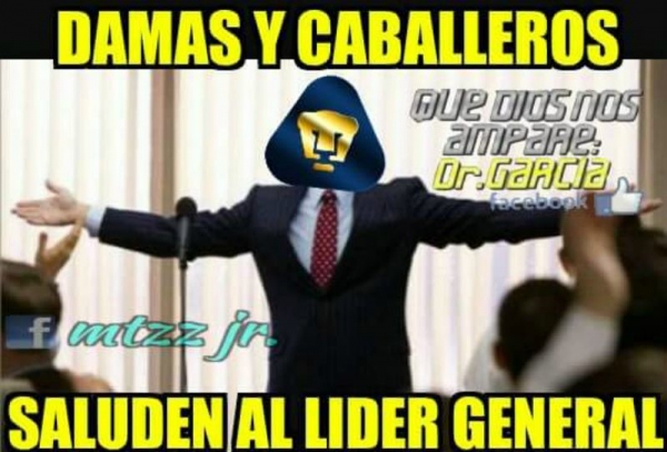 El aliado de Pumas en memes. 