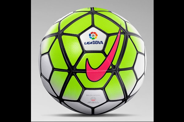 El balón oficial de la Liga Española.