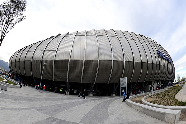 El imponente Estadio BBVA.