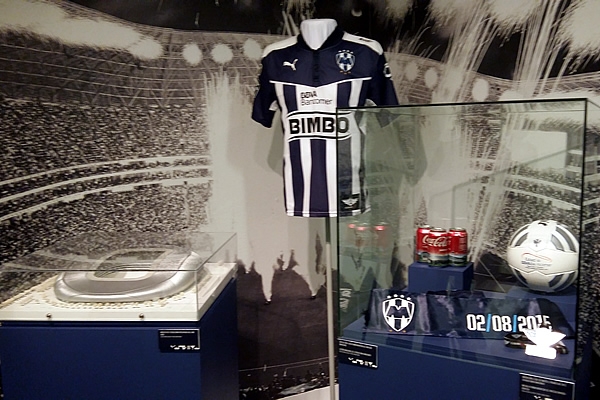 El nuevo museo de Rayados, muestra la historia del equipo.
