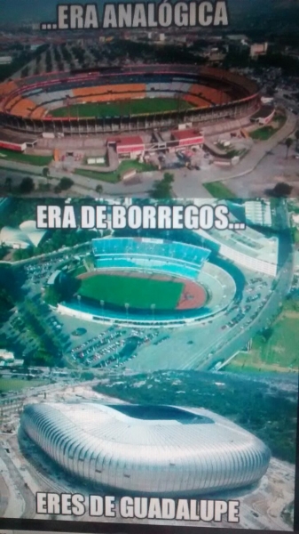 Era analógica y digital de Tigres y Rayados