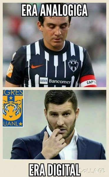 Era analógica y digital de Tigres y Rayados