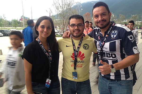 El Estadio BBVA Bancomer fue topado por la afición rayada y azulcrema.