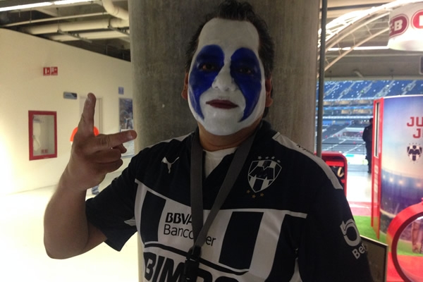 El Estadio BBVA Bancomer fue topado por la afición rayada y azulcrema.