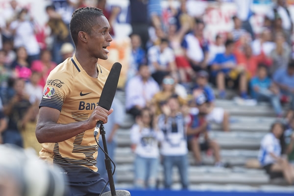 Fidel Martínez marcó su primer gol con la playera auriazul.