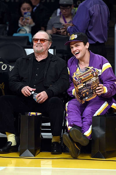 Jack y Ray Nicholson.