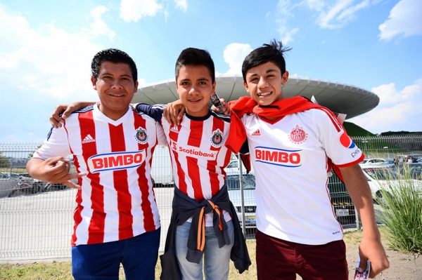 Jóvenes aficionados confiaban en el Rebaño llegaría a la Final.