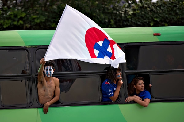 La afición Cementera está en la buenas y en las malas con su equipo.