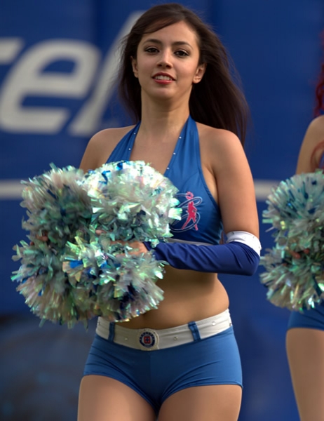 La belleza celeste, presente en su casa.