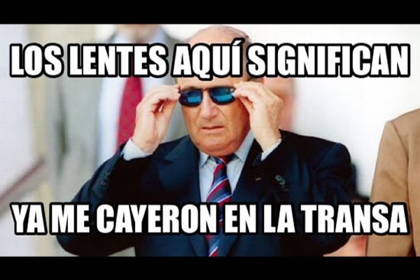La despedida de Blatter en memes.