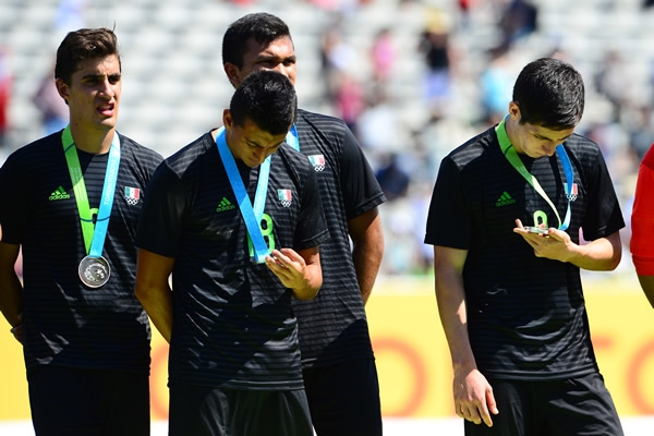 La Selección Mexicana se conformó con la Plata.