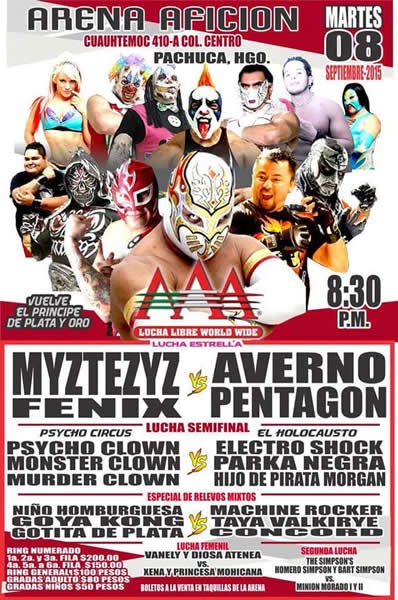 Las carteleras del 8 al 14 de septiembre.