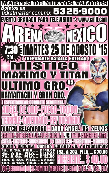 Las carteleras más destacadas del 25 al 31 de agosto.