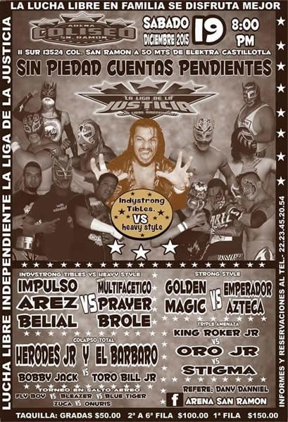 Las carteleras que se realizarán del 15 al 21 de diciembre.