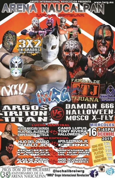 Las carteleras que se realizarán del 15 al 21 de diciembre.