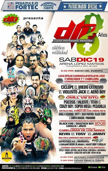 Las carteleras que se realizarán del 15 al 21 de diciembre.