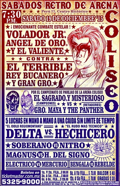 Las carteleras que se realizarán del 15 al 21 de diciembre.