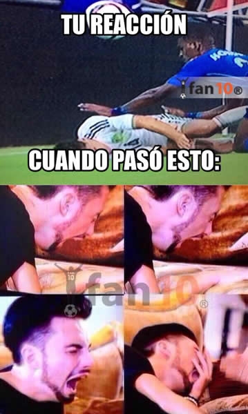 La lesión de Javier Hernández no podía faltar en los memes.