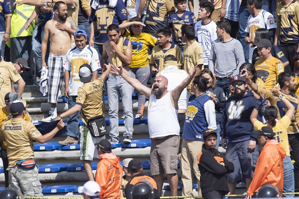 Los aficionados de Pumas hicieron acto de presencia.