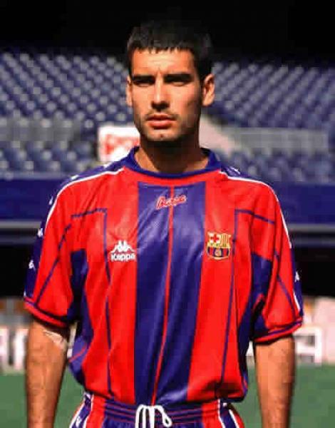 Los años pasan por los deportistas. Josep Guardiola.