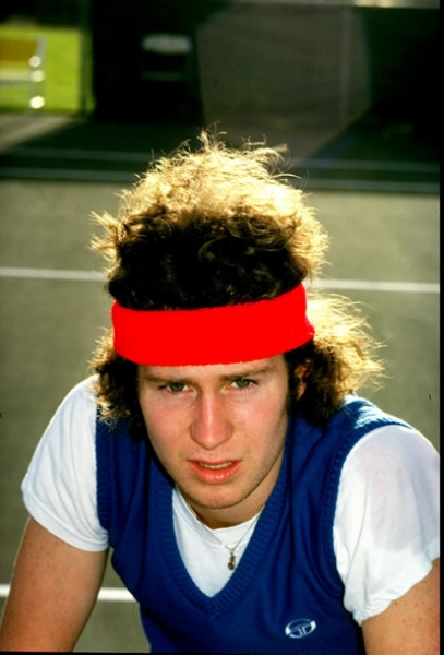 Los años pasan por los deportistas. Jonh Mcenroe.