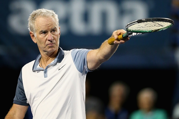 Los años pasan por los deportistas. Jonh Mcenroe.