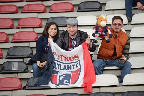 Los azulgrana también estuvieron presentes.