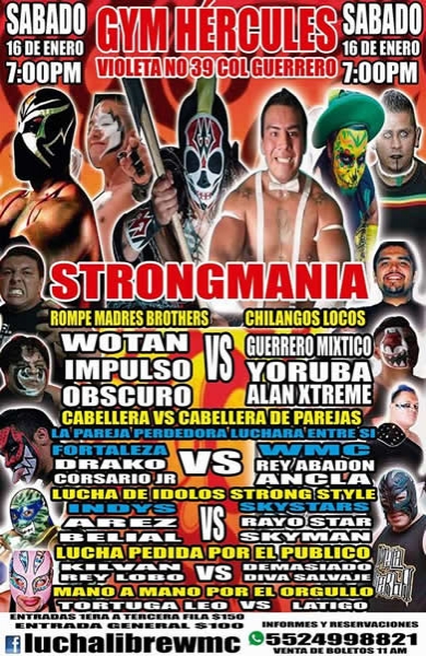 Los eventos del 12 al 18 de enero.