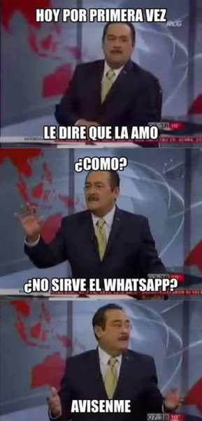 Los Memes de la caída de Whatsapp