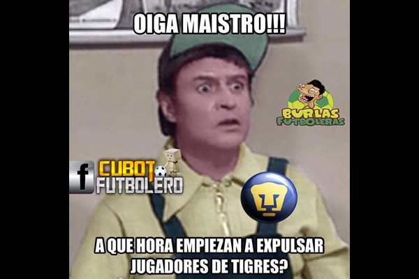 Los memes no perdonaron a Pumas.