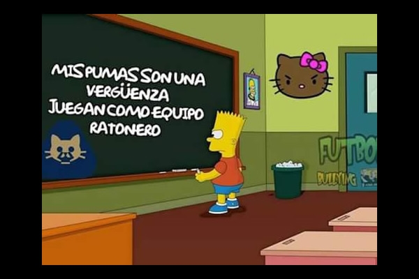 Los memes no perdonaron a Pumas.