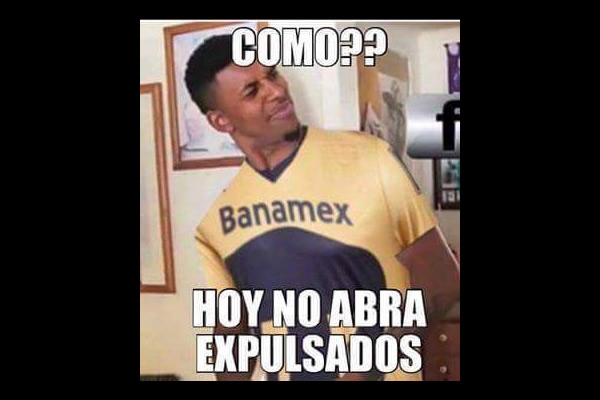 Los memes no perdonaron a Pumas.