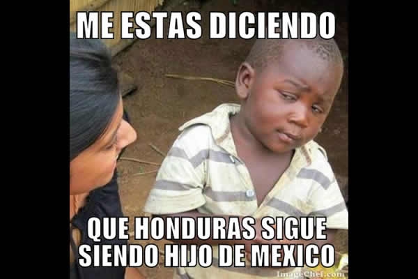 Los memes se burlaron de Honduras.