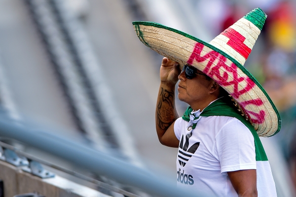 Los mexicanos con sombrero se hicieron presentes en la Final.