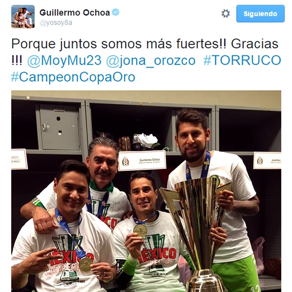 Los porteros y su entrenador juntos como siempre