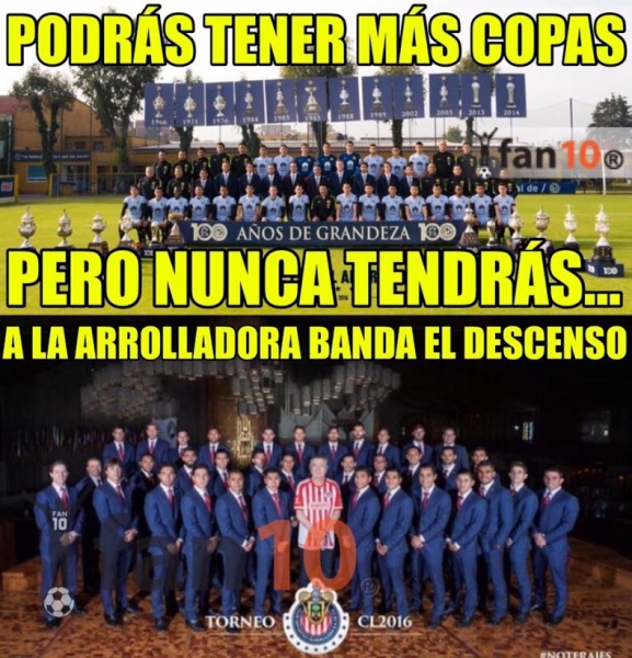 Memes Chivas y su foto.