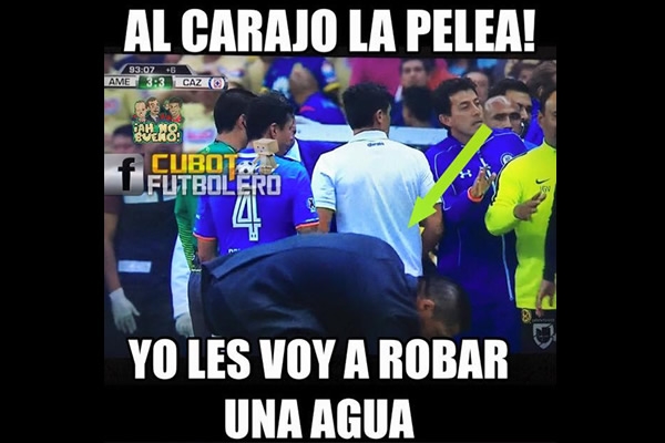 Memes del América 3-3 Cruz Azul
