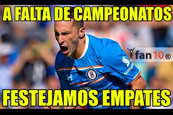 Memes del América 3-3 Cruz Azul