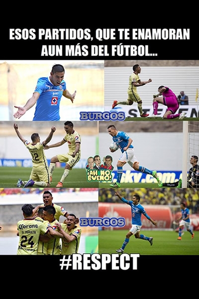 Memes del América 3-3 Cruz Azul