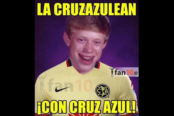 Memes del América 3-3 Cruz Azul