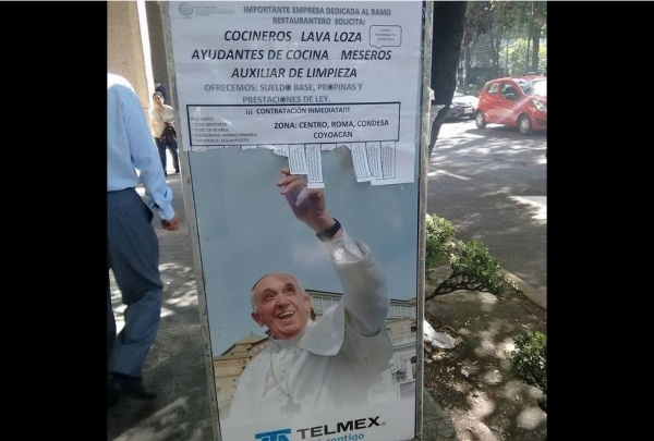 Memes del Papa en la CDMX.