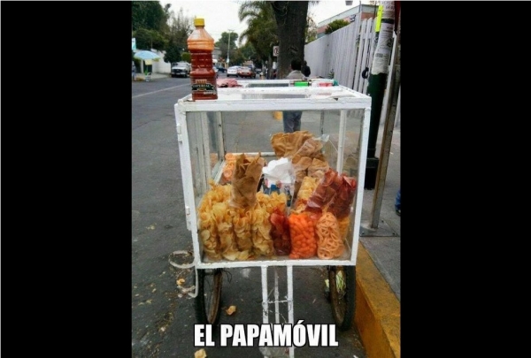 Memes del Papa en la CDMX.