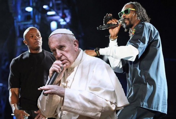 Memes del Papa en la CDMX.