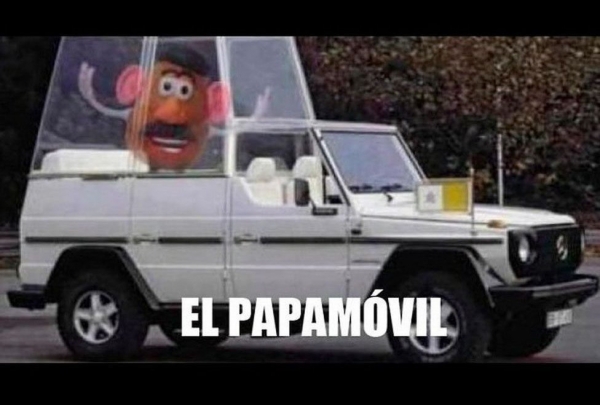 Memes del Papa en la CDMX.