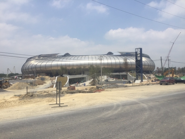 Nuevo estadio a un mes de su apertura
