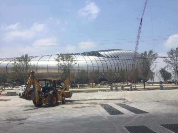 Nuevo estadio a un mes de su apertura